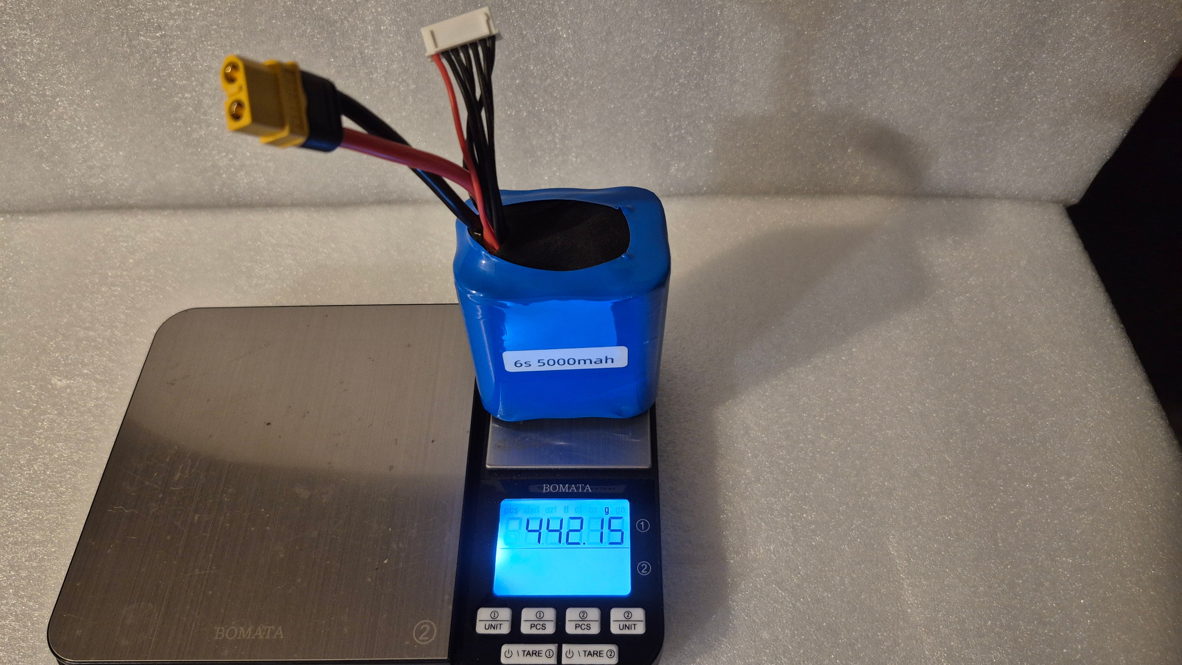 6s1p 5000mah Lithium Ion